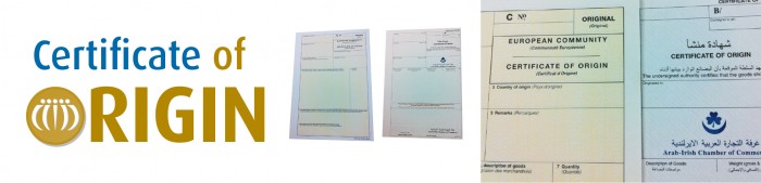 Certificates of Origin