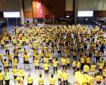 2,000 runners take on unique Bank of Ireland Runway Night Run