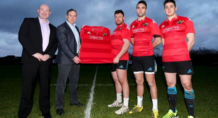 Shannon Company, CelgenTek to sponsor Munster Rugby Team in Bank of Ireland’s Sponsor for a Day Competition