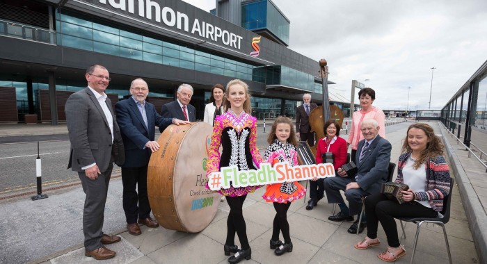 Fleadh Cheoil na hÉireann Inis 2016 lifts-off as Shannon Airport comes on board as main sponsor