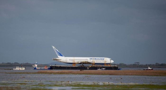 Unique voyage as aircraft sets sail from Shannon Airport for new Glamping role