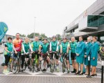 Shannon Airport & Aer Lingus take on 110km cycle challenge in aid of Shannon Group charities