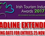Nominations Sought for 2017 Irish Tourism Industry Awards