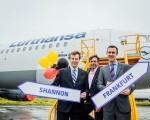 Shannon Airport welcomes new Lufthansa Frankfurt-Shannon service