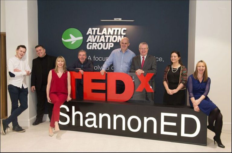 TEDx puts Shannon and the new Atlantic Aviation Institute on the Map