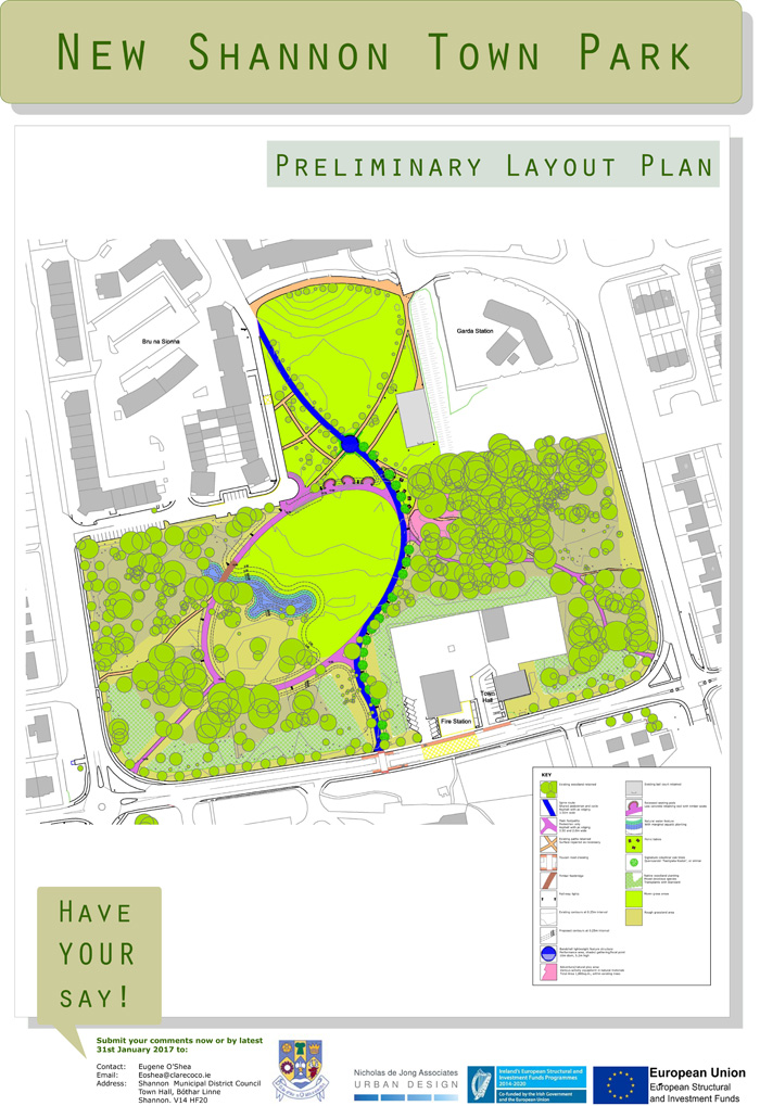 Shannon Chamber Seeks Member Feedback to New Shannon Town Park Proposals