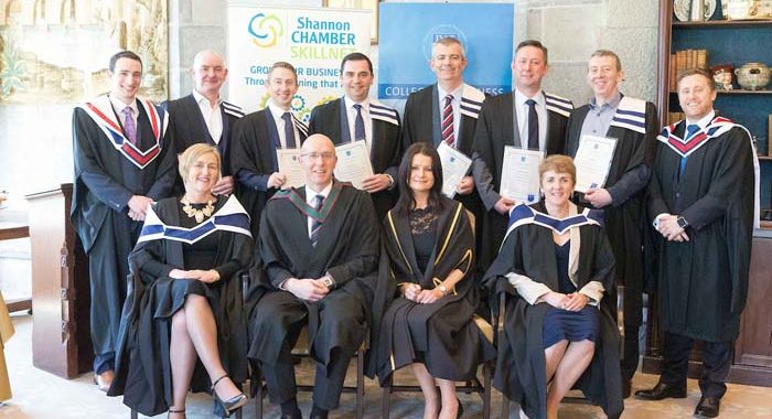 Shannon Chamber Skillnet Hosts First Graduation Ceremony with Dublin Institute of Technology (DIT)