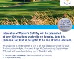 Free Tuition for Lady Golfers at Shannon GC on International Women's Golf Day