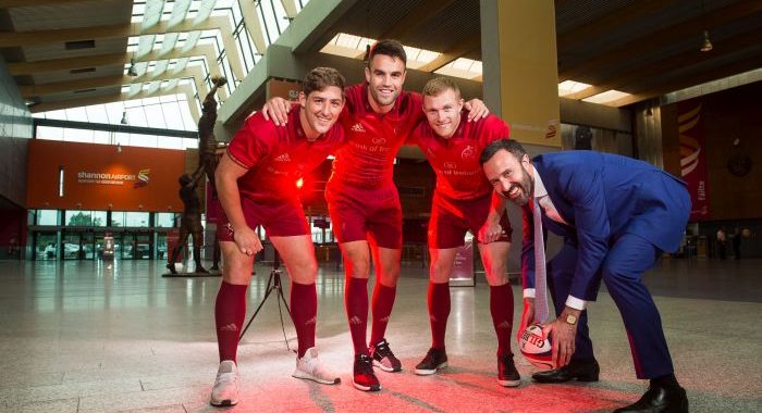 Munster Rugby’s new season boost from Shannon Airport