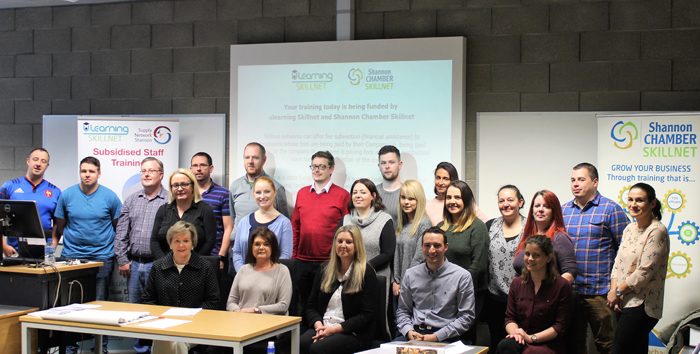 Shannon Chamber and Ulearning Skillnets’ Certificate in Management Programme Commences