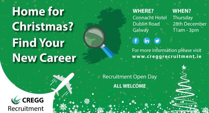 Home for Christmas? Find your New Career