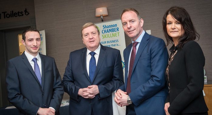Shannon Chamber Skillnet Acutely Tuned into Members’ Skills Requirements   Funding Approved to Deliver Comprehensive Training Programme in 2018