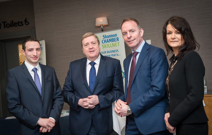 Shannon Chamber Skillnet Acutely Tuned into Members’ Skills Requirements   Funding Approved to Deliver Comprehensive Training Programme in 2018