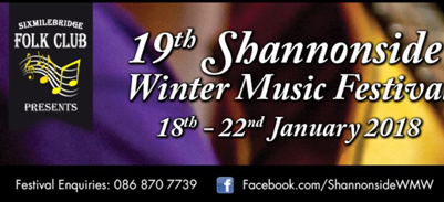 A Feast of Music to Suit all tastes in Sixmilebridge and Bunratty, Co Clare this weekend
