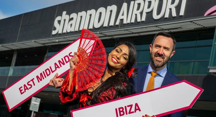 Shannon welcomes new twice-weekly Ryanair flights to Ibiza and East Midlands