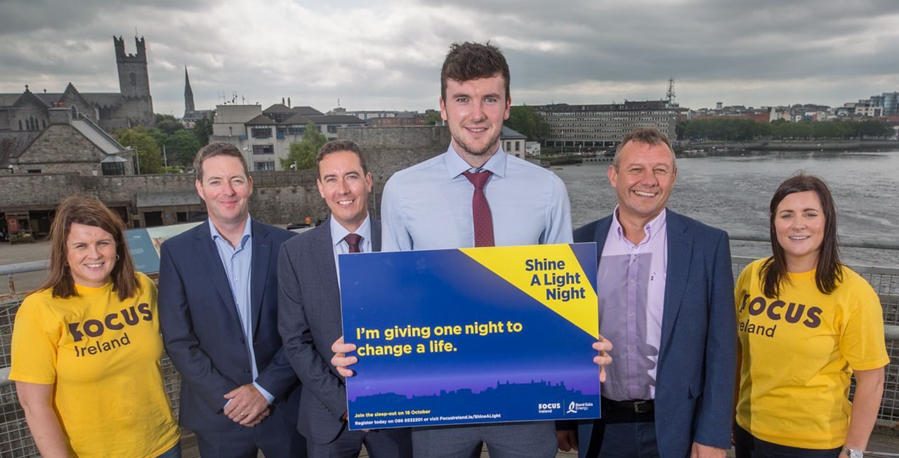 Focus Ireland announce King John's Castle to host Shine A Light Night 2019