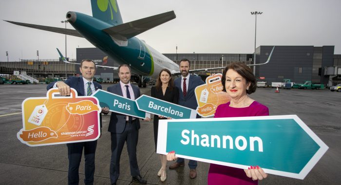 Shannon lands two more new routes for 2020