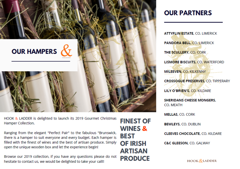 Gourmet Christmas Hamper Collection by Hook & Ladder