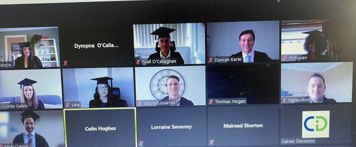 Virtual Conferring of Shannon Chamber Skillnet Graduates