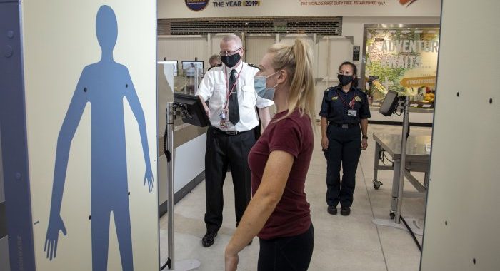 New airport passenger security screening system unveiled today at Shannon Airport