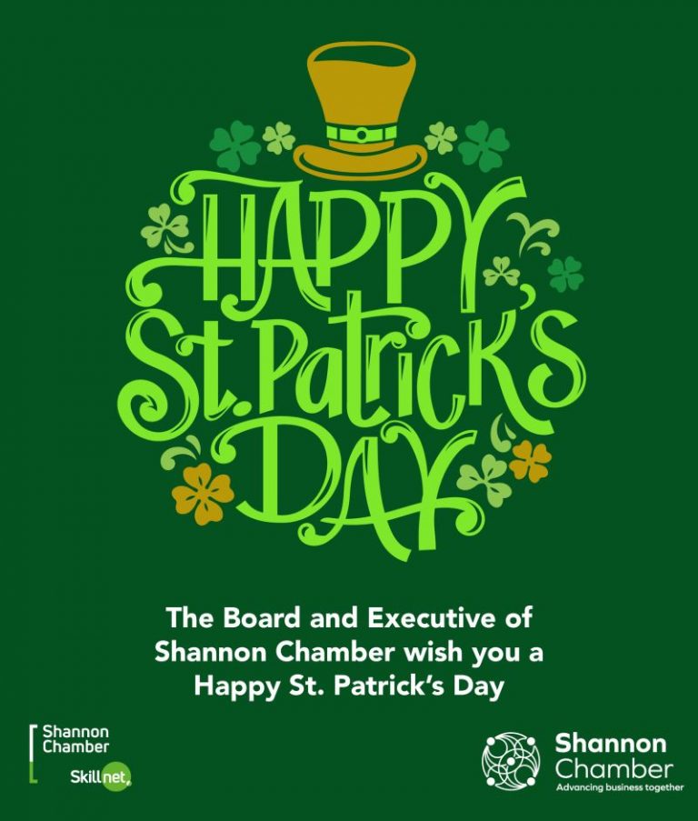 Happy St. Patrick’s Day / Lá Fhéile Pádraig sona duit