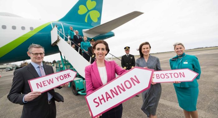 Transatlantic air services resume today at Shannon Airport after almost two years