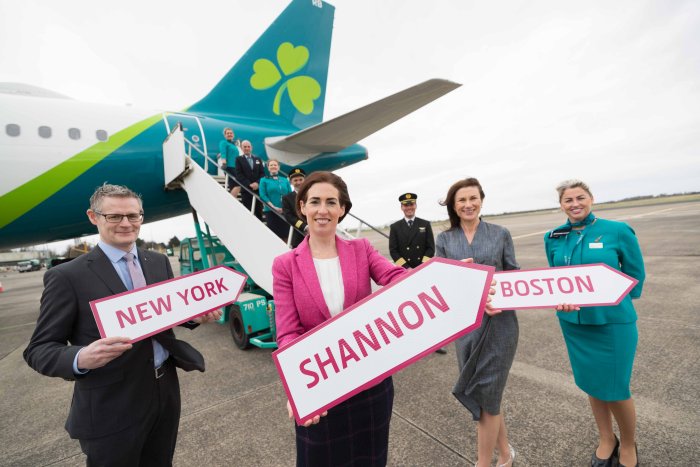 Transatlantic air services resume today at Shannon Airport after almost two years