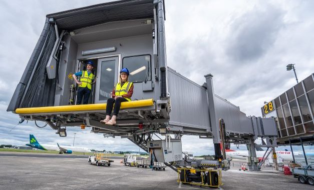 Shannon Group launches its latest project as part of its €10 million investment programme. Lift-off! Shannon Airport €1.8m airbridge programme underway