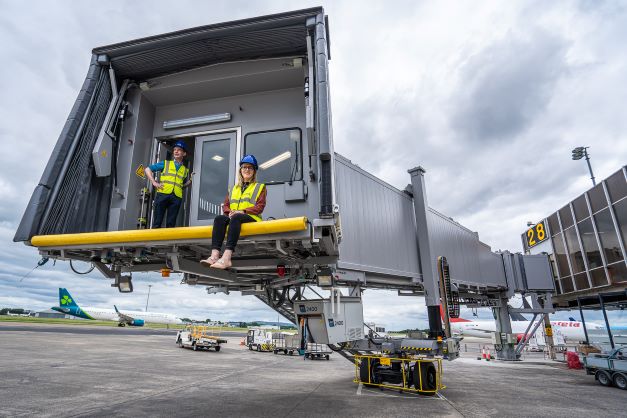 Shannon Group launches its latest project as part of its €10 million investment programme. Lift-off! Shannon Airport €1.8m airbridge programme underway