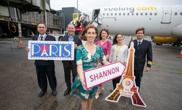 Shannon Airport says “Bon Voyage” as inaugural Paris flight takes to the skies 