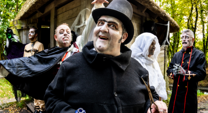 Creepy crypt and spooky scarecrows at Bunratty Castle & Folk Park’s pagan Halloween festival