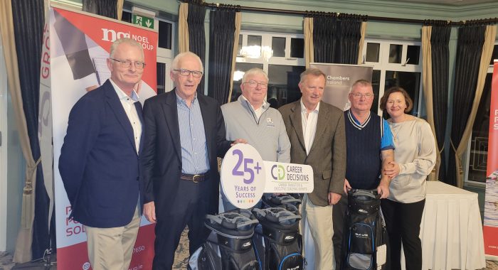 Team representing Shannon Chamber claim inaugural Chamber All Island Golf Champions title