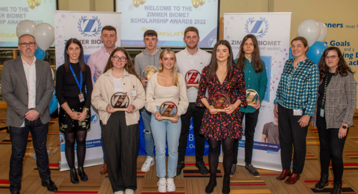 Zimmer Biomet Announces Winners of The 2022 Annual STEAM Scholarship Award in Ireland