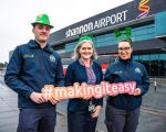 30,000 passengers expected through Shannon Airport over the St. Patrick’s Day period, up by 24 per cent on 2022