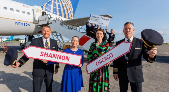 Take off for Shannon Airport’s new Chicago service with United