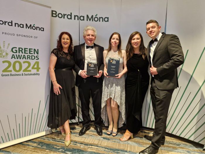 Midwest Business Wins Green Awards Double Victory, Recognised as Ireland’s “Best Green Business”