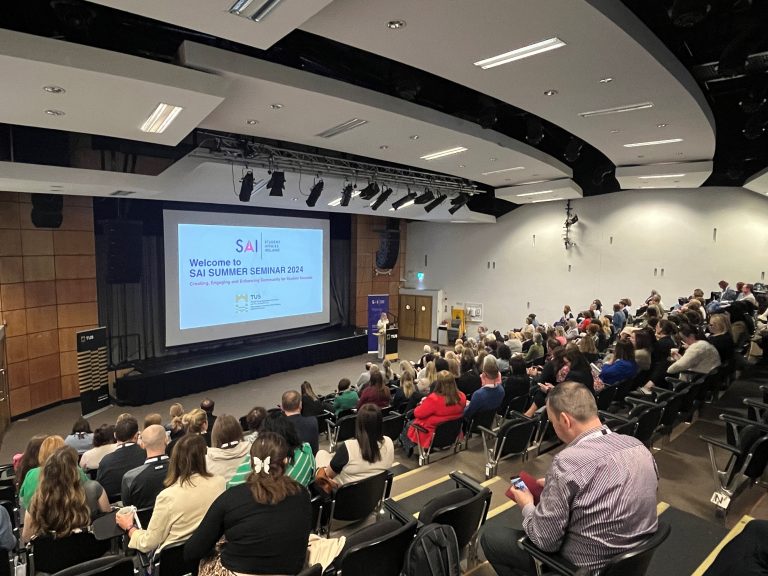 More than 180 Student Affairs Professionals meet in TUS to discuss Best Practice and Share Ideas in a New Era in Education.