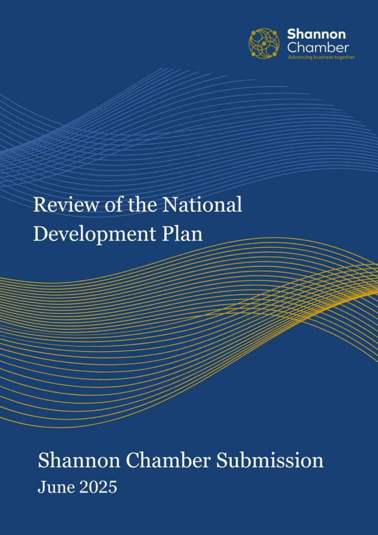 Shannon Chamber Calls for Delivery and Accountability on the National Development Plan