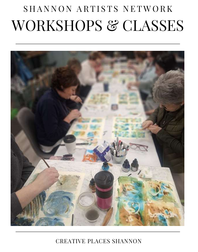 Shannon Chamber Invites Member Companies to Explore Creative Wellbeing Workshops from Local Artists