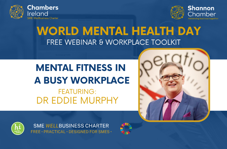 World Mental Health Day- Free webinar & Workplace toolkit