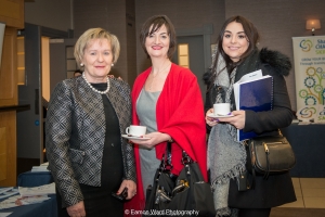 No repro fee- upskilling the mid west - 06/03/2017, From left to right: Yvonne Delaney - University of Limerick, Ellen O'Mahony - University of Limerick, Faye Canty - Kirby Group Engerineering .Photo credit Shauna Kennedy